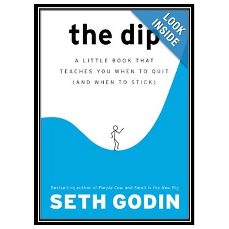 کتاب The Dip اثر Seth Godin انتشارات مؤلفین طلایی