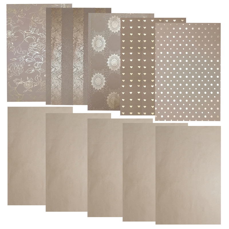 کاغذ کادو مدل Viti بسته 10 عددی