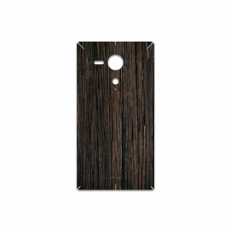 برچسب پوششی ماهوت مدل Burned Wood مناسب برای گوشی موبایل سونی Xperia SP
