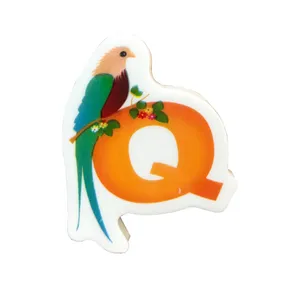 پاک کن طرح الفبای انگلیسی مدل Q1
