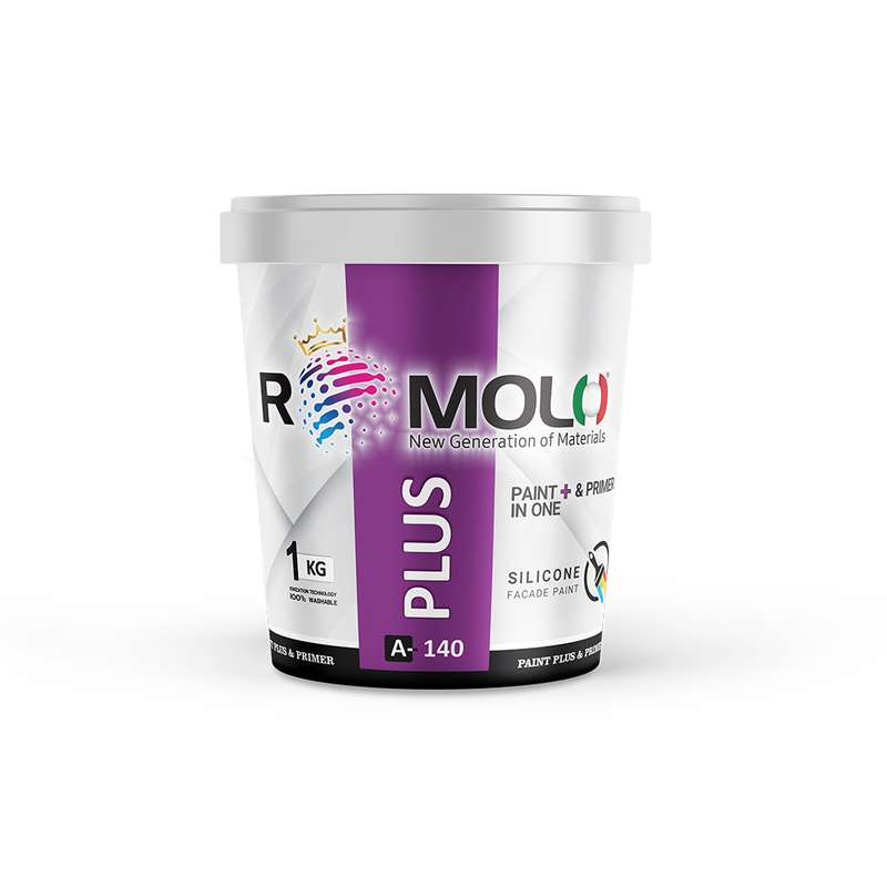 رنگ مشکی سیلیکونی رومولو مدل A-140 وزن 1 کیلوگرم رنگ مشکی سیلیکونی رومولو مدل A-140 وزن 1 کیلوگرم