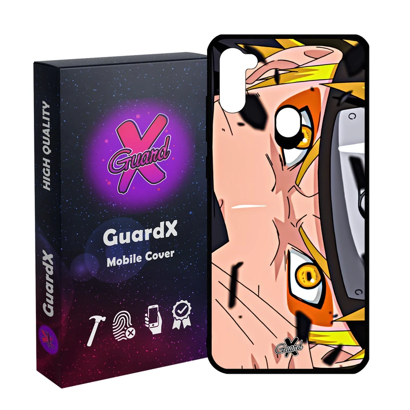کاور گارد ایکس طرح ناروتو انیمه مدل Glass10471 مناسب برای گوشی موبایل سامسونگ Galaxy A11/M11