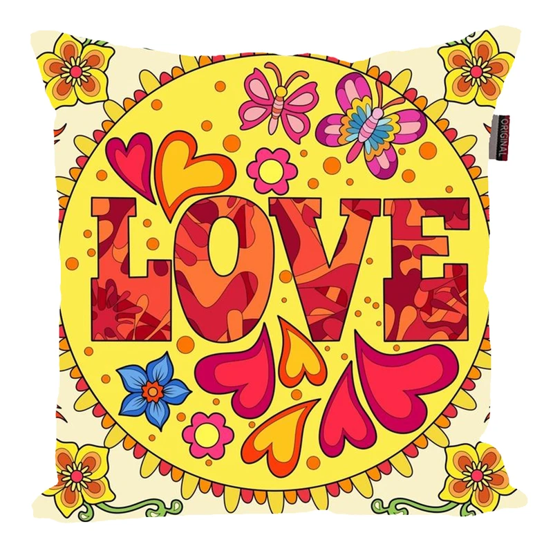 کوسن پاد آفرین مدل عشق طرح LOVE کد PK40859