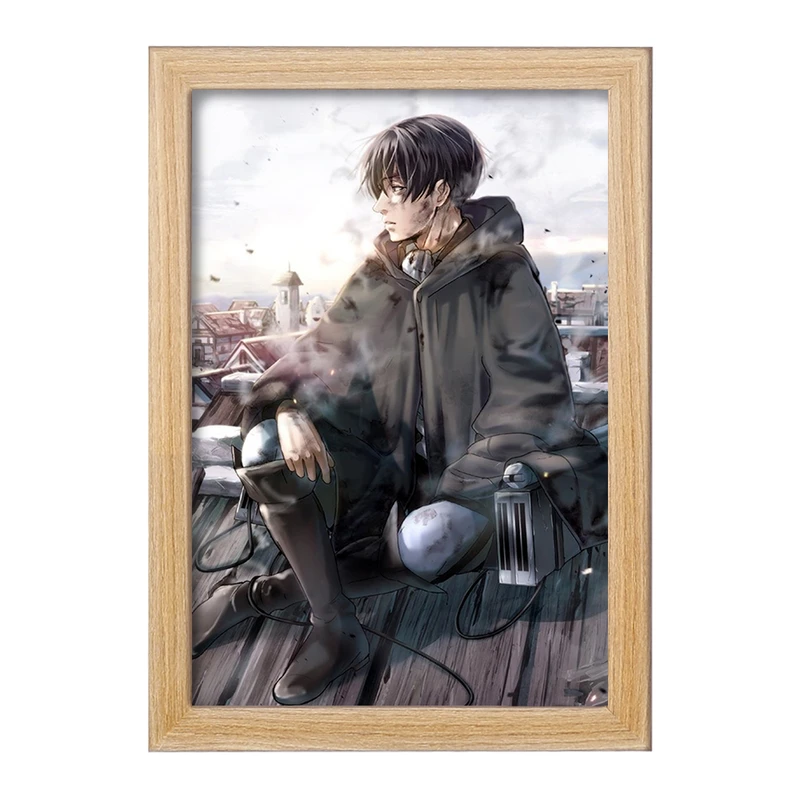 تابلو خندالو مدل لیوای آکرمن انیمه اتک آن تایتان Attack on Titan  کد 11021