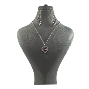  نیم ست زنانه طرح قلب کد 01