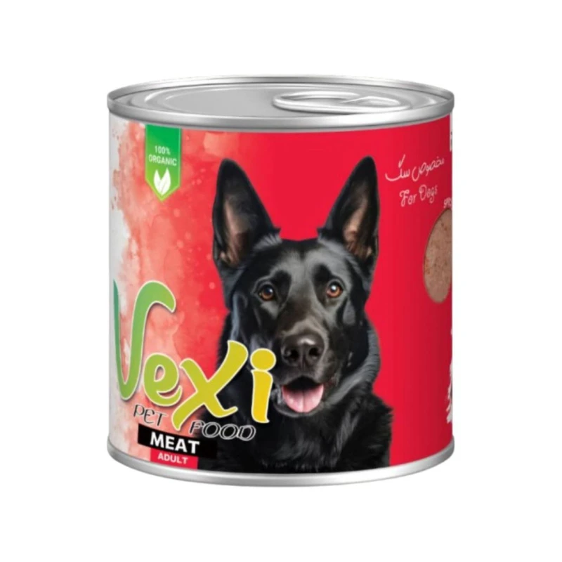 کنسرو سگ پته وکسی مدل گوشت وزن 800 گرم