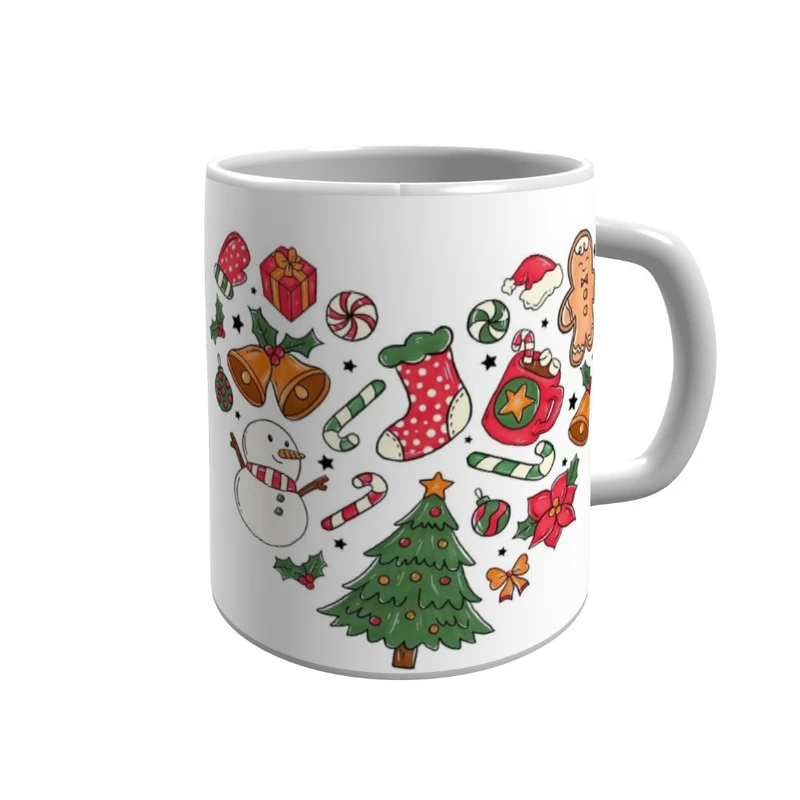 ماگ پاد آفرین مدل کریسمس کد 589