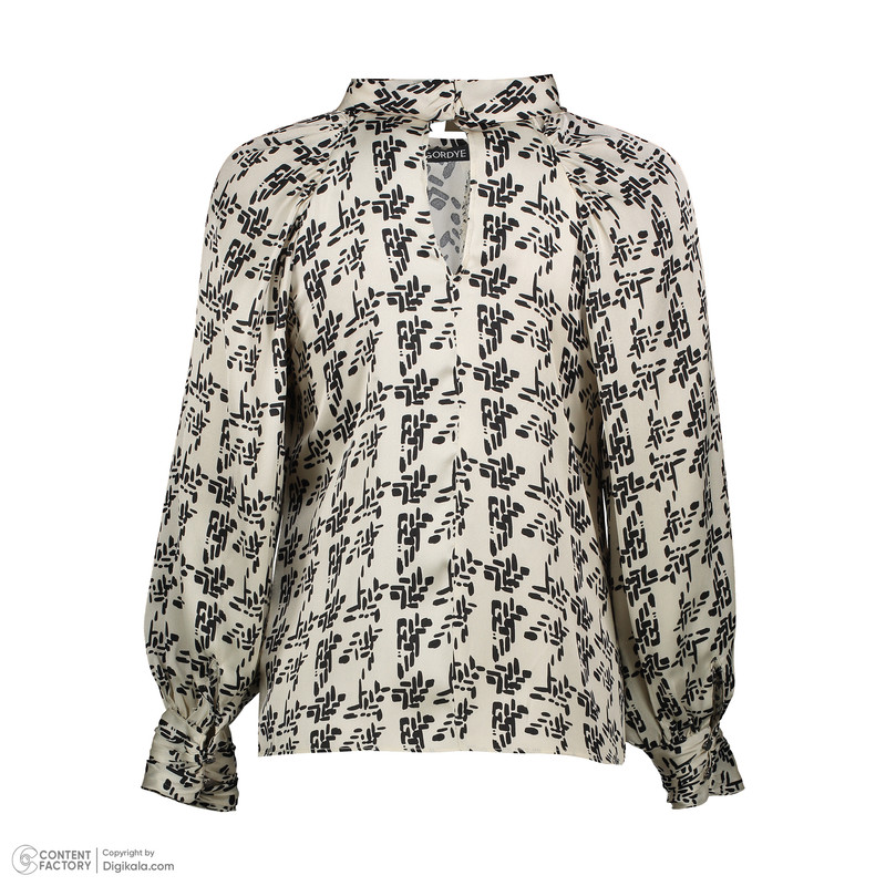 بلوز آستین بلند زنانه گردیه مدل 15126850304361