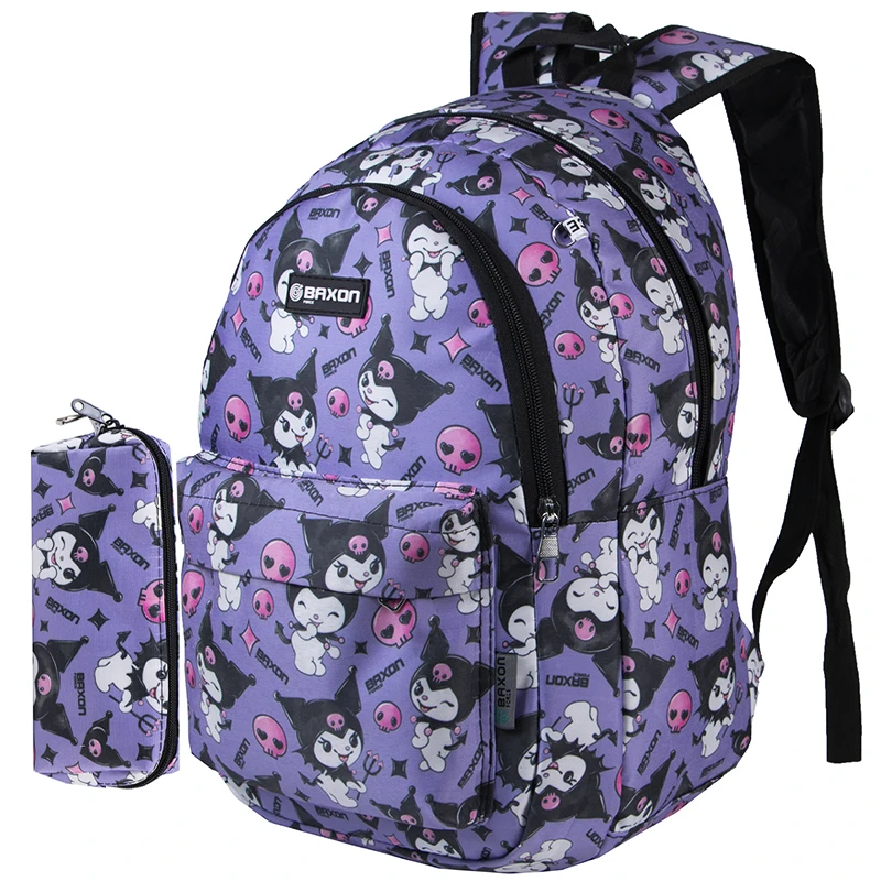 عکس شماره 2 : کوله پشتی مدرسه بگسون فورس مدل ctm-2900 طرح کورومی به همراه جامدادی