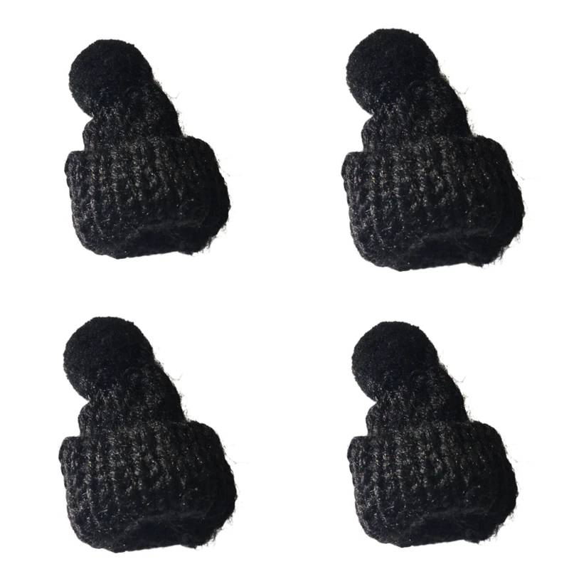 ملزومات عروسک سازی مدل کلاه تزئینی بسته 4 عددی