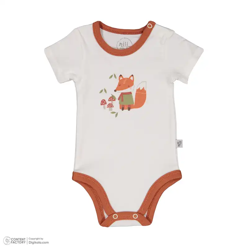 ست 3 تکه لباس نوزادی پسرانه نیلی مدل 4065