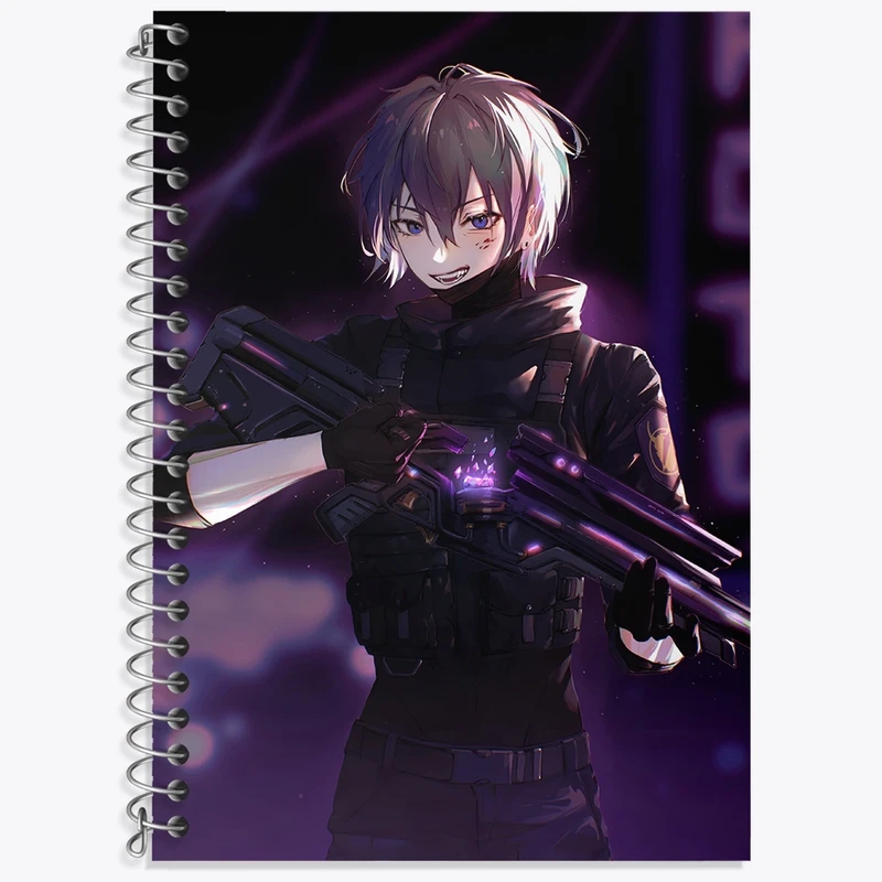 دفتر لغت 50 برگ خندالو طرح بازی ولورانت (Valorant) کد 33063