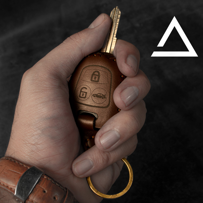 کاور ریموت خودرو چرم آراهمراه کد ARAJ611 مناسب برای سمند