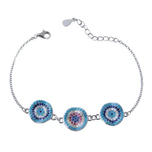 دستبند نقره زنانه بازرگانی میلادی کد  DP_276