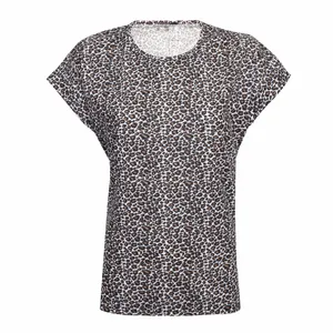 بلوز زنانه مدل پلنگی نخی