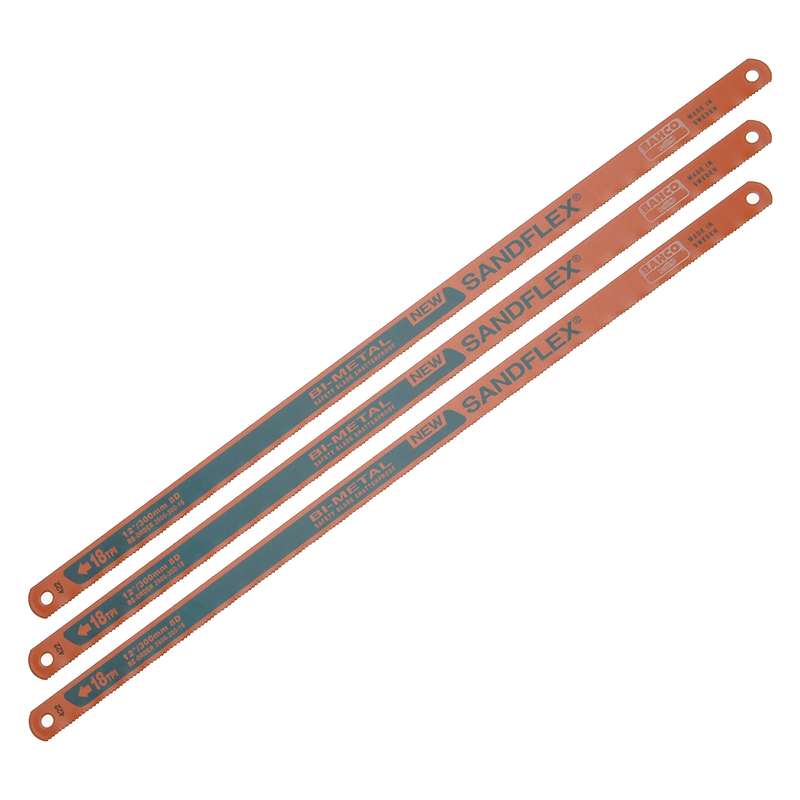 تیغه اره آهن بر باهکو مدل SANDFLEX بسته 3 عددی