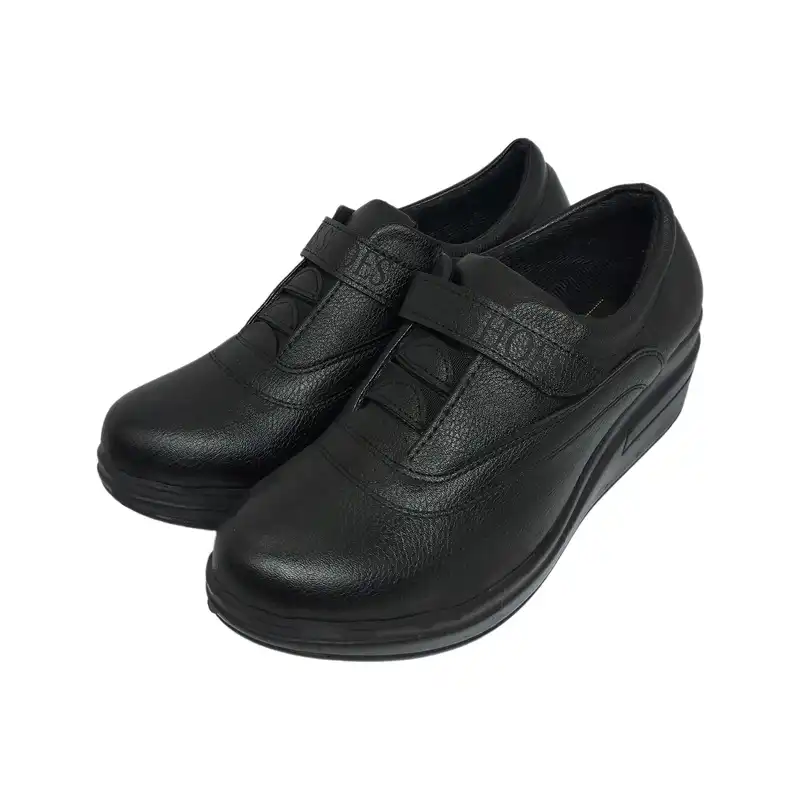 کفش طبی زنانه سیی مدل پارتیس چسبی کد 2070.1