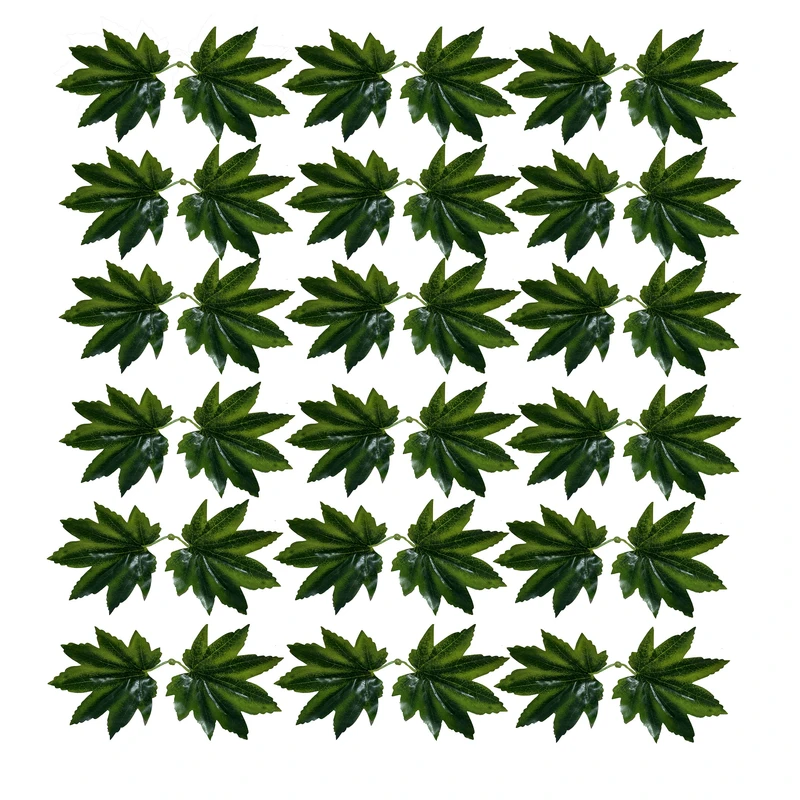 گل مصنوعی مدل برگ دوطرفه زانادو مجموعه 18 عددی 