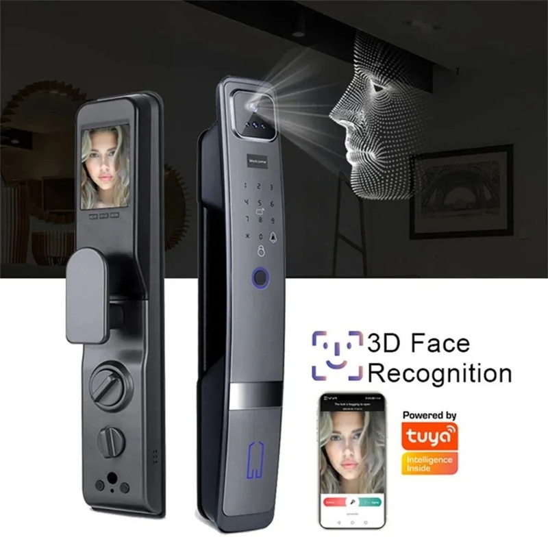 دستگیره هوشمند تویا مدل Smart Door Lock 3D Face Fingerprint H20-3D
