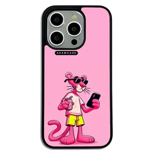 AKAM AMC-WA15PRO-PINK PANTHER8 Cover For Apple iPhone 15 Pro