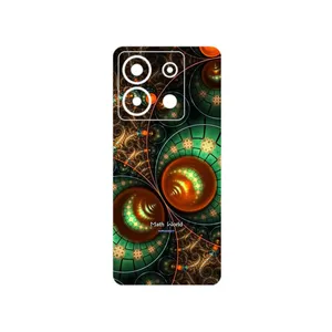 MAHOOT Mathematical Geometric Shape 3 Cover Sticker for Xiaomi Poco X6