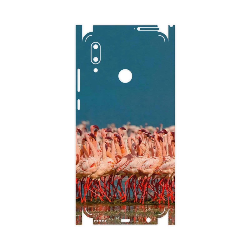 برچسب پوششی ماهوت مدل Flamingo-FullSkin مناسب برای گوشی موبایل هوآوی P Smart 2019