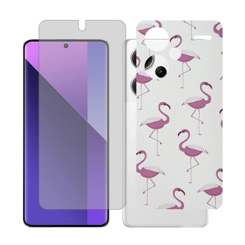 محافظ صفحه نمایش مات گلس مدل Together مناسب برای گوشی موبایل شیائومی Redmi Note 13 Pro Plus به همراه برچسب پوششی