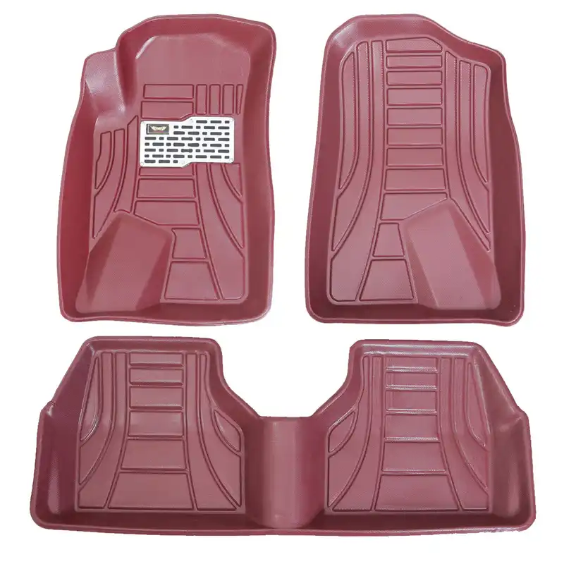 کفپوش سه بعدی خودرو ماهوت مدل لب برگردان مناسب برای سمند