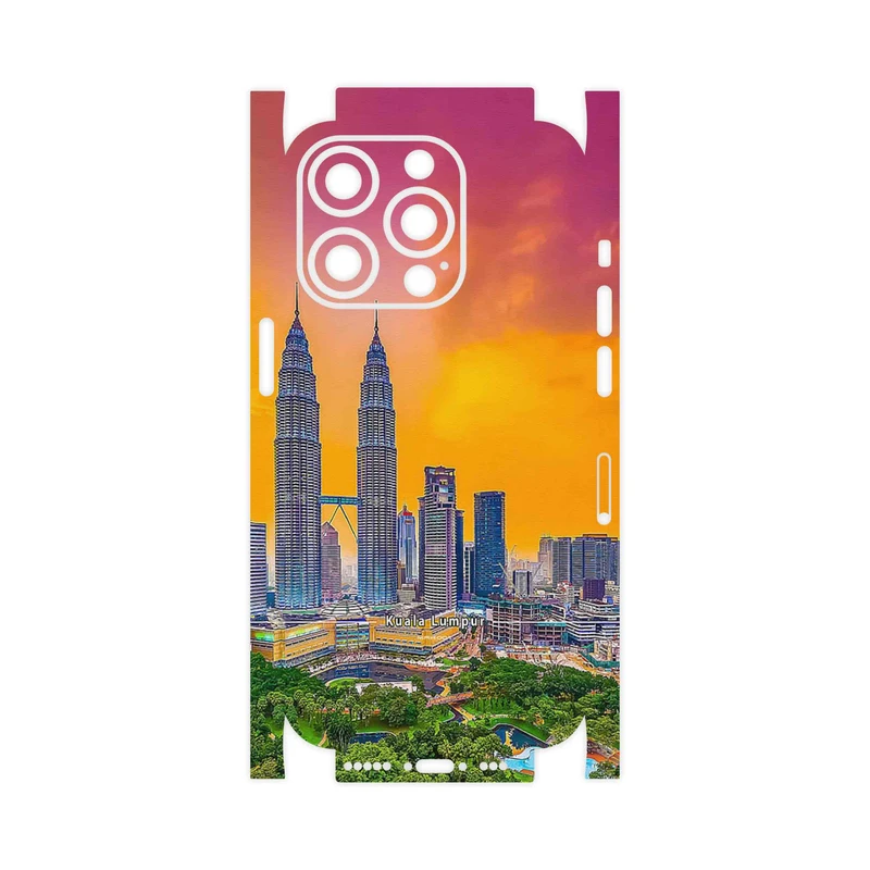 برچسب پوششی ماهوت مدل City of Kuala Lumpur-FullSkin مناسب برای گوشی موبایل اپل iPhone 14 Pro
