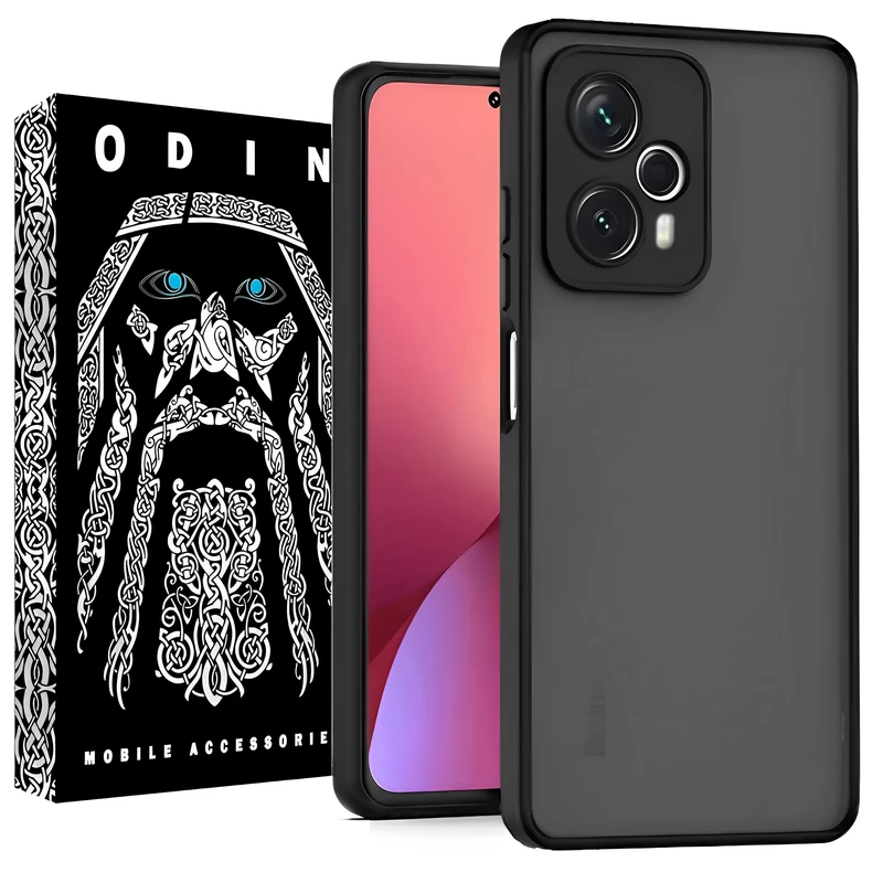  کاور اودین مدل Matte Bumper مناسب برای گوشی موبایل شیائومی Poco F5 / Redmi Note 12 Turbo 