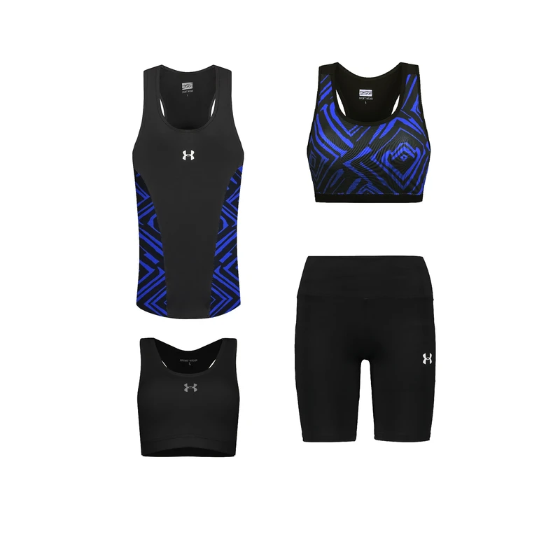 ست چهار تکه لباس ورزشی زنانه مدل 1801-1902-8101-69