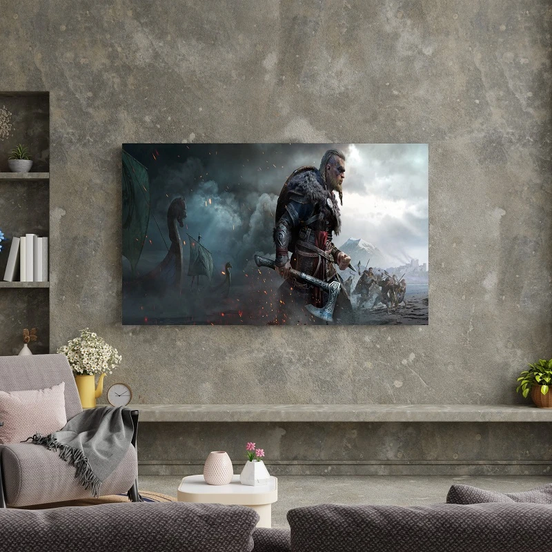 تابلو شاسی مدل assassins creed valhalla
