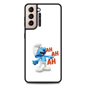 AKAM AMC-WSGS21P-SMURFS-5 Cover For Samsung Galaxy S21 Plus