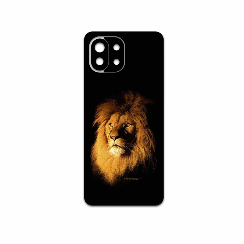 برچسب پوششی ماهوت مدل Lion مناسب برای گوشی موبایل شیائومی 11 Lite 5G NE