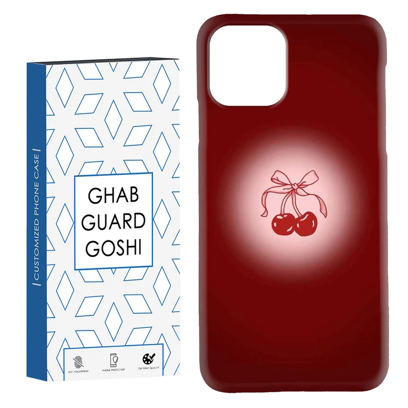 کاور قاب گارد گوشی طرح گیلاسی کد Dimo-857 مناسب برای گوشی موبایل اپل  IPHONE 11 PRO MAX
