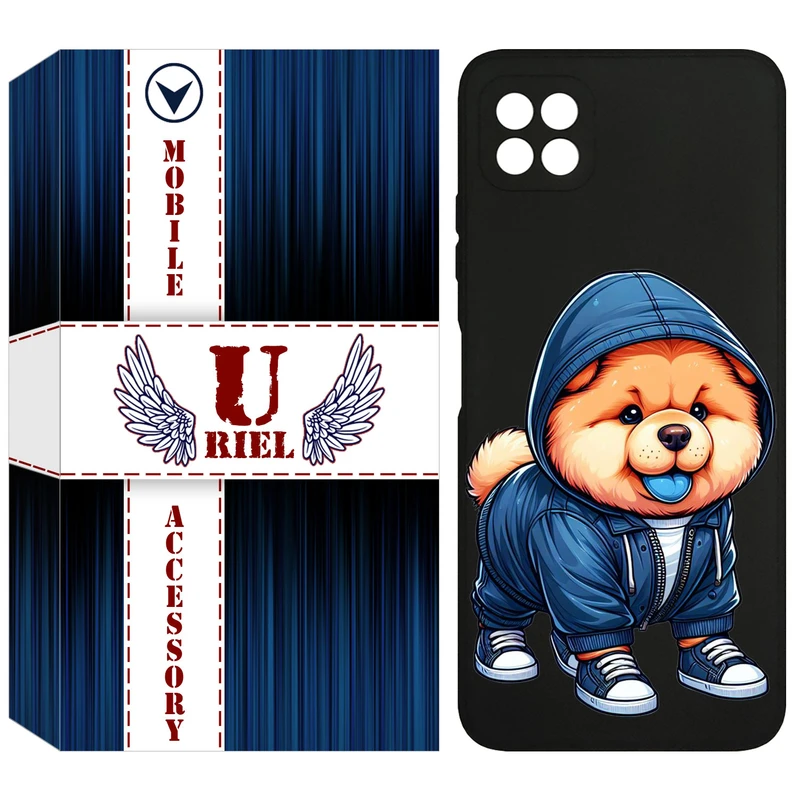 کاور یوریل مدل KSH کد 65 طرح سگ آبی مناسب برای گوشی موبایل سامسونگ Galaxy A22 5G