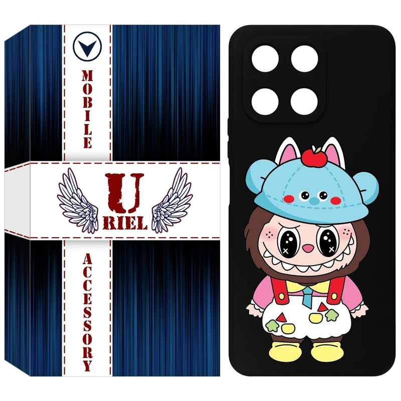 کاور یوریل مدل KSH کد 123 طرح عروسک لبوبو مناسب برای گوشی موبایل آنر X6A / X6A Plus