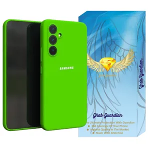 Guardian frame cover, all silicone model  suitable for Samsung Galaxy A35 mobile phone