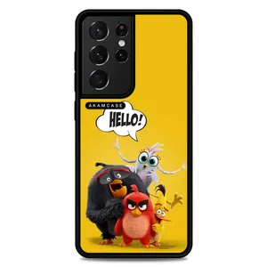 AKAM AMCWSGS21U-ANGRY BIRDS17 Cover For Samsung Galaxy S21 Ultra