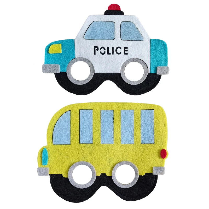 ماسک ایفای نقش رهام پاپالو مدل وسایل نقلیه کد 03 مجموعه 2 عددی