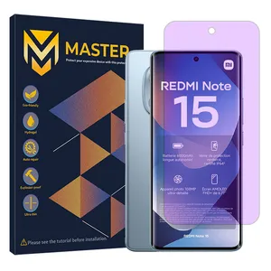 Master Eye Care model anti purple screen protector suitable for Xiaomi Redmi Note 15 4G Mobile phone