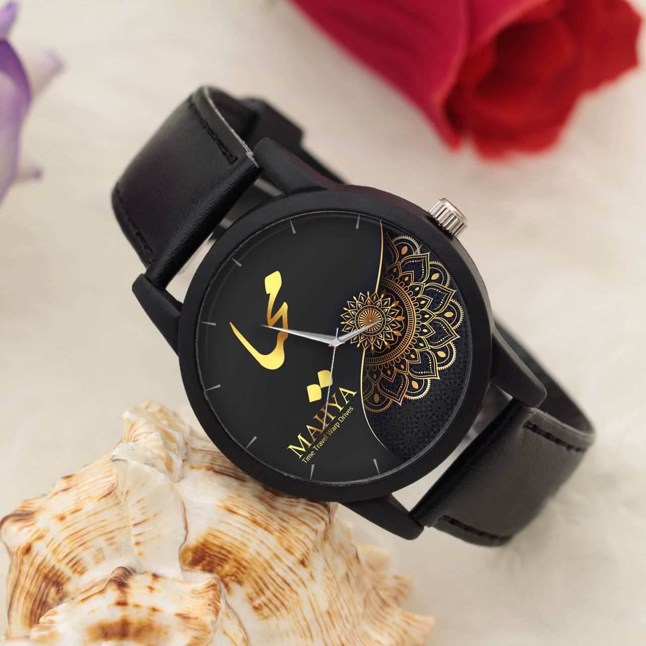 ساعت مچی عقربه ای زنانه طرح محیا کد LF3241 -  - 2