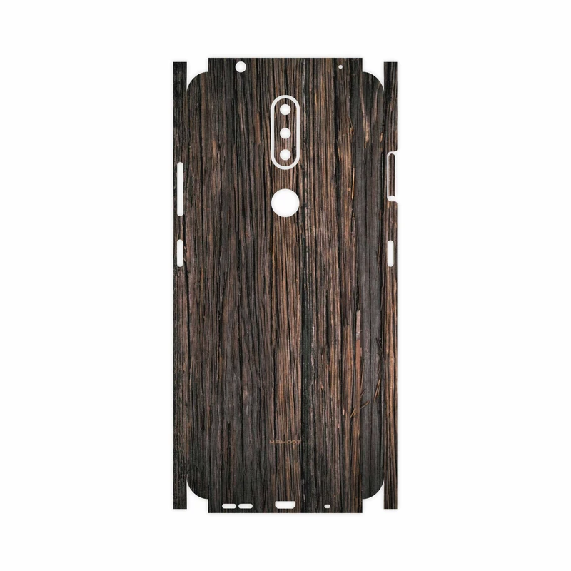 برچسب پوششی ماهوت مدل Burned-Wood-FullSkin مناسب برای گوشی موبایل نوکیا 2.4