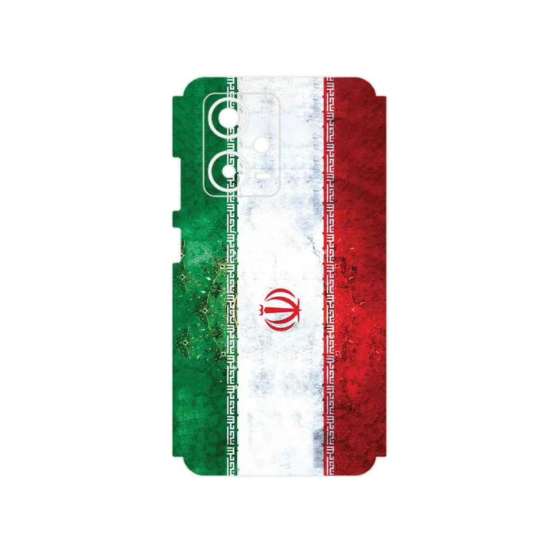 برچسب پوششی ماهوت مدل IRAN_Flag_1 مناسب برای گوشی موبایل شیائومی Redmi Note 12 Pro Plus