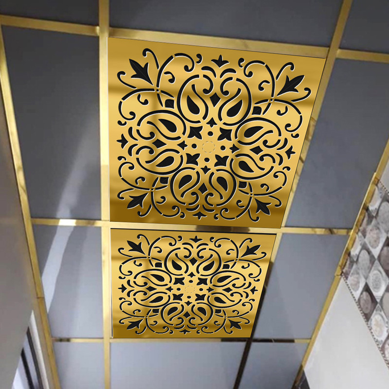 تایل سقفی مدل tile-140 سایز 60x60  بسته 2 عددی