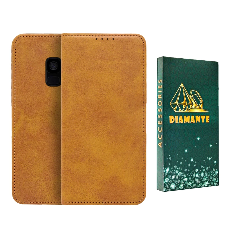 کیف کلاسوری دیامانته مدل Spark Gn مناسب برای گوشی موبایل سامسونگ Galaxy S9