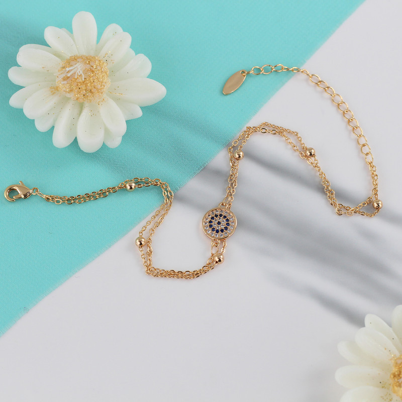 پابند زنانه وای اس ایکس مدل چشم نظر کد M156