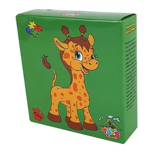 پازل 6 تکه طرح زرافه کد 16