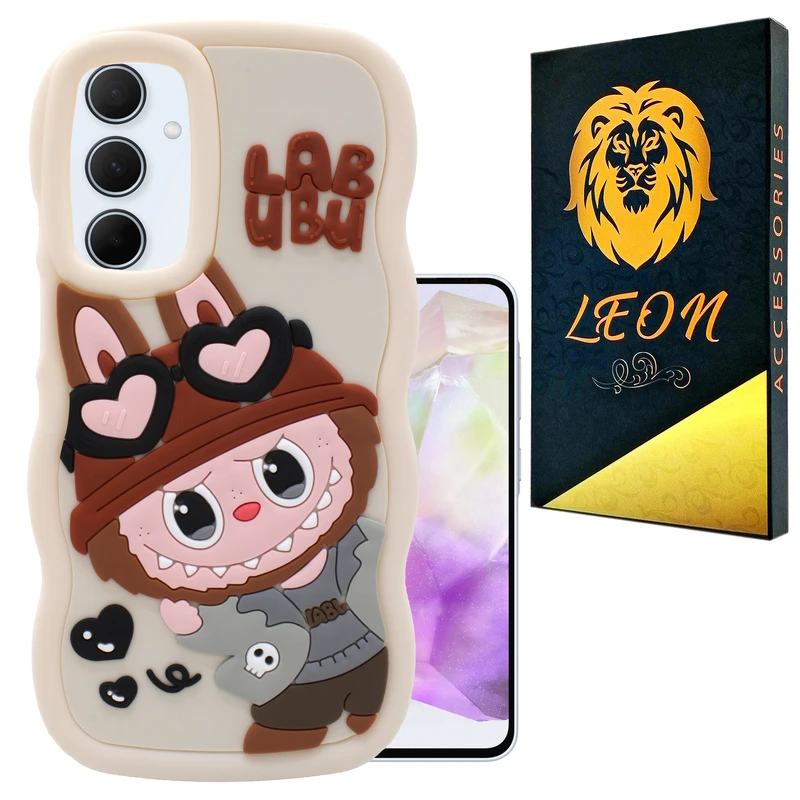 کاور لئون مدل Cream مناسب برای گوشی موبایل سامسونگ Galaxy A35