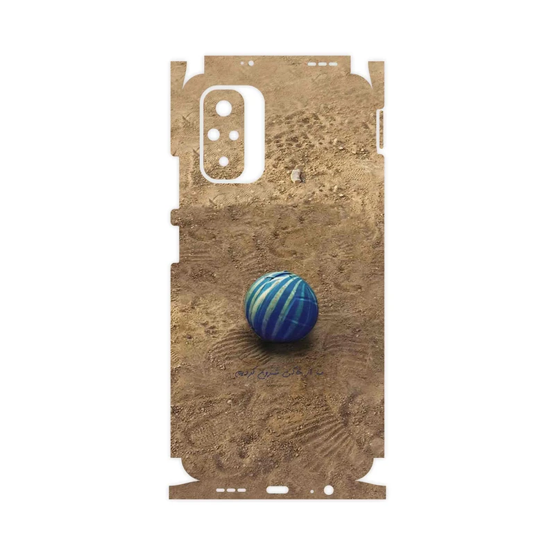 برچسب پوششی ماهوت مدل Ball Nostalgia-FullSkin مناسب برای گوشی موبایل شیائومی Redmi Note 10